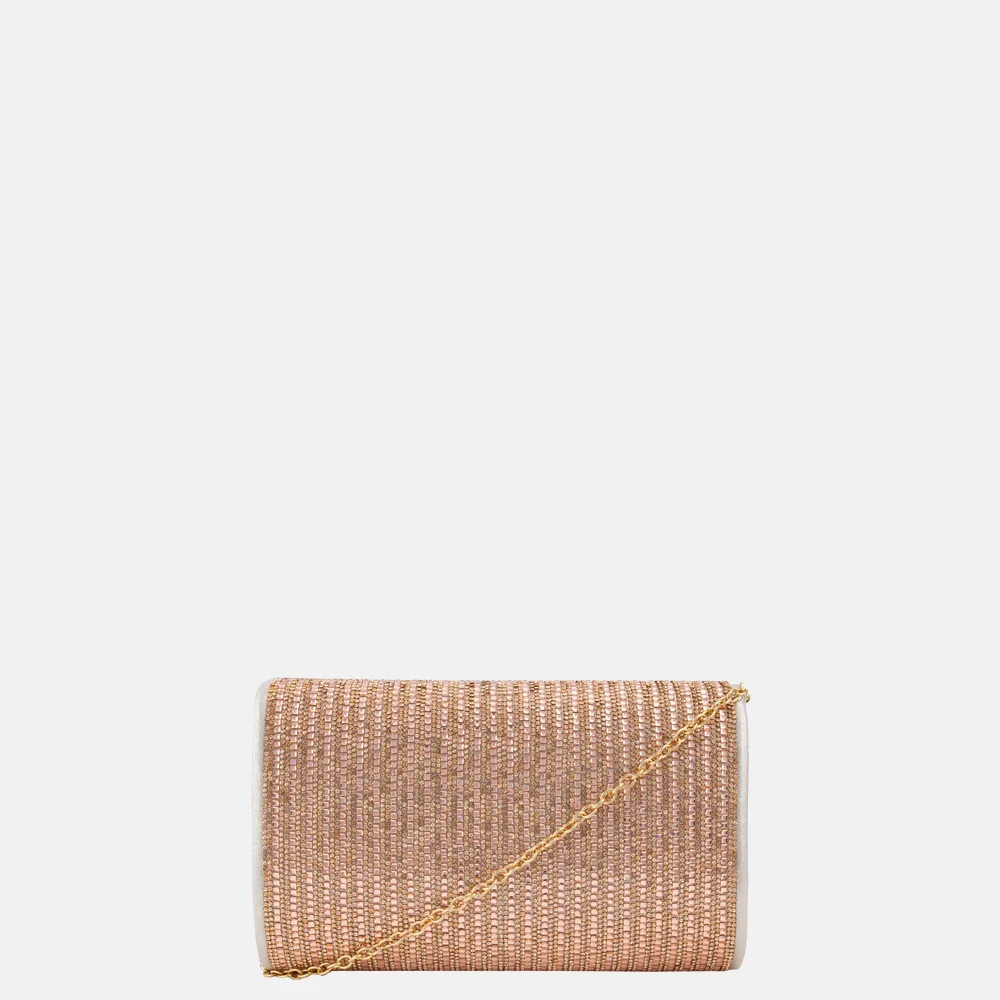 Bulaggi Clutch Schwarz - Elegante Abendtasche Mit Kettengurt